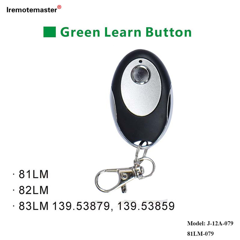 Għal 81LM 82LM 83LM Green Learn Button 390MHz Gate Bieb Sostituzzjoni mill-bogħod